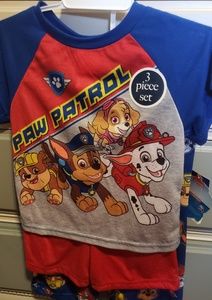 Paw Patrol PJ 3 peice set